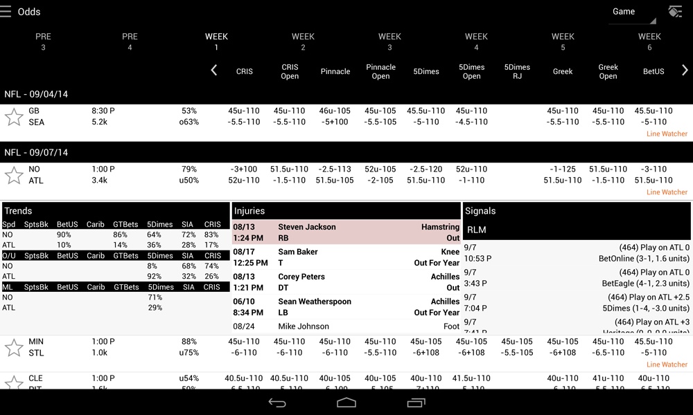 SportsInsights - Preview 5