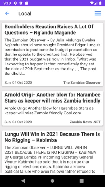 Zambia Newspapers - Preview 5
