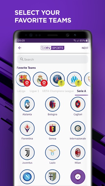 Android icin beIN SPORTS Uptodown dan APK y indirin