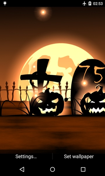 Halloween Live Wallpaper Lite - Preview 10