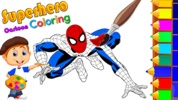 Super Hero Cartoon Coloring screenshot 2