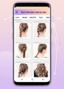 Hairstyles step by step screenshot 12