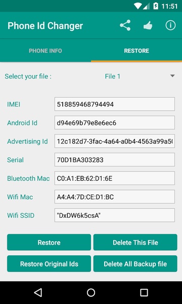 Device Id Changer Free - Preview 4