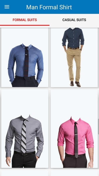 Man Formal Shirt Photo Suit Editor - Preview 8