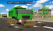 Sweeper Truck: City Roads screenshot 1