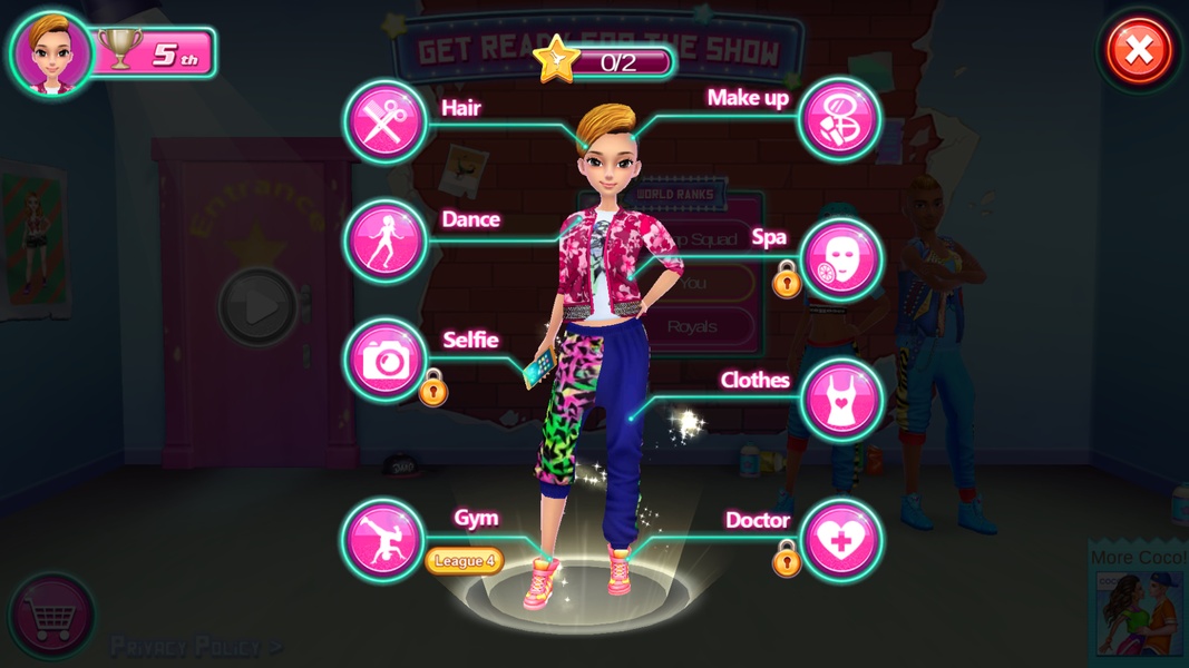 Hip Hop Dance School Game - Preview 3