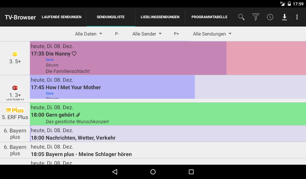TV-Browser - Preview 4