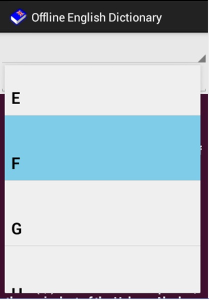 Offline English Dictionary - Preview 8