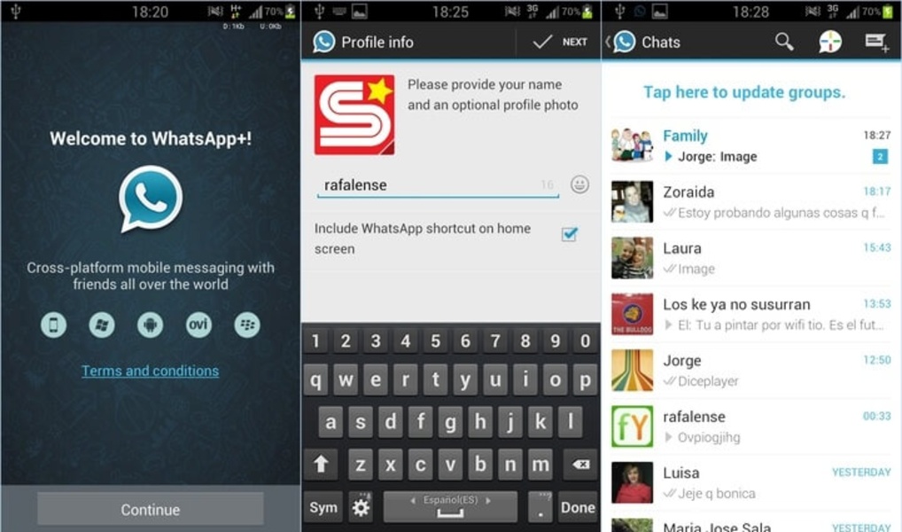 Whatsapp Blue Guide - Preview 1