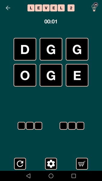 Word Search Quiz (English) - Preview 3
