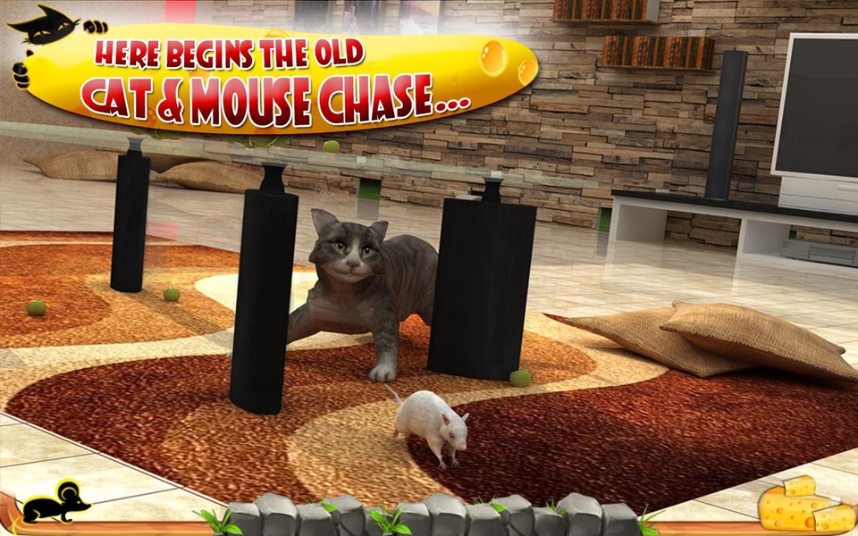 Crazy Cat vs. Mouse 3D - Preview 12