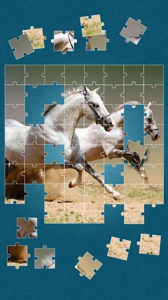 Horses Jigsaw Puzzle Game - Preview 5