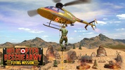 Helicopter Rescue Army Flying Mission screenshot 14