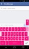 Pink Keyboard screenshot 3