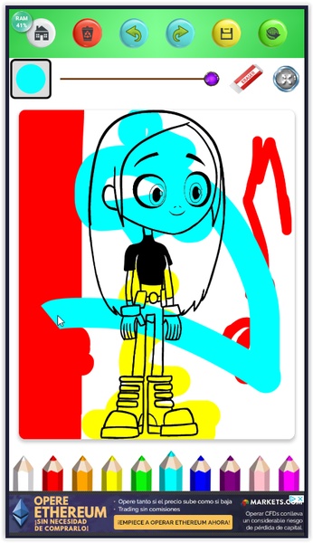 Coloring Book HD Titans Go - Preview 4