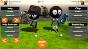 Stickman Cross Golf Battle screenshot 1