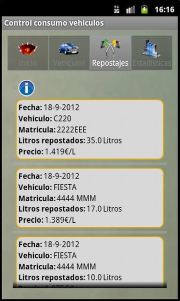 Control consumo vehiculos - Preview 5