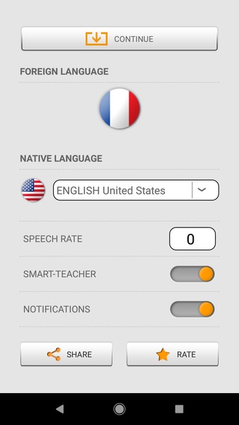 Learn French words with SMART-TEACHER - Preview 2