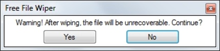 Free File Wiper screenshot 2