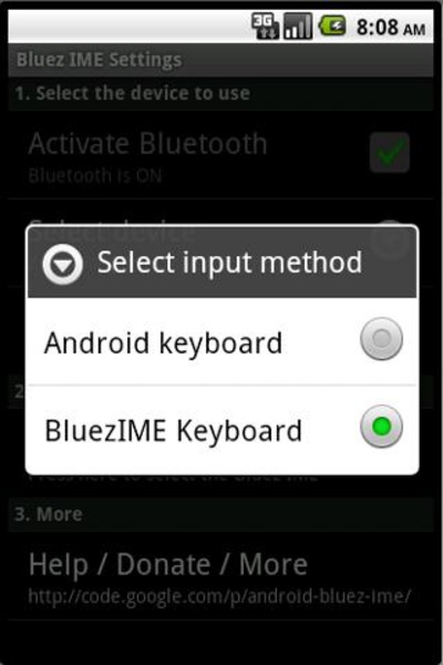 Bluez IME - Preview 2
