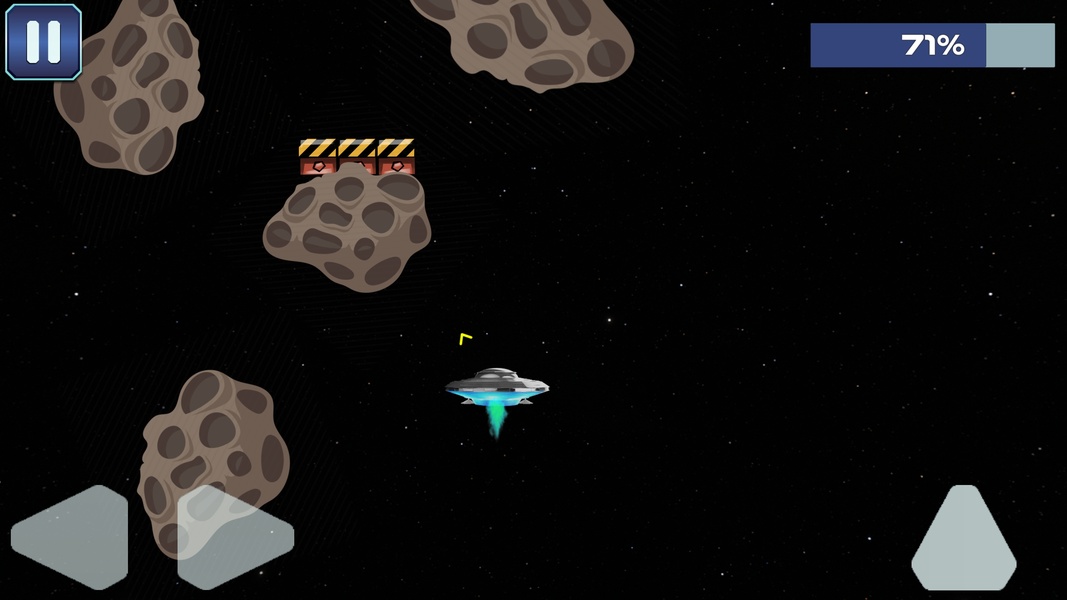 Mission To Mars - control flying saucer and land - Preview 3