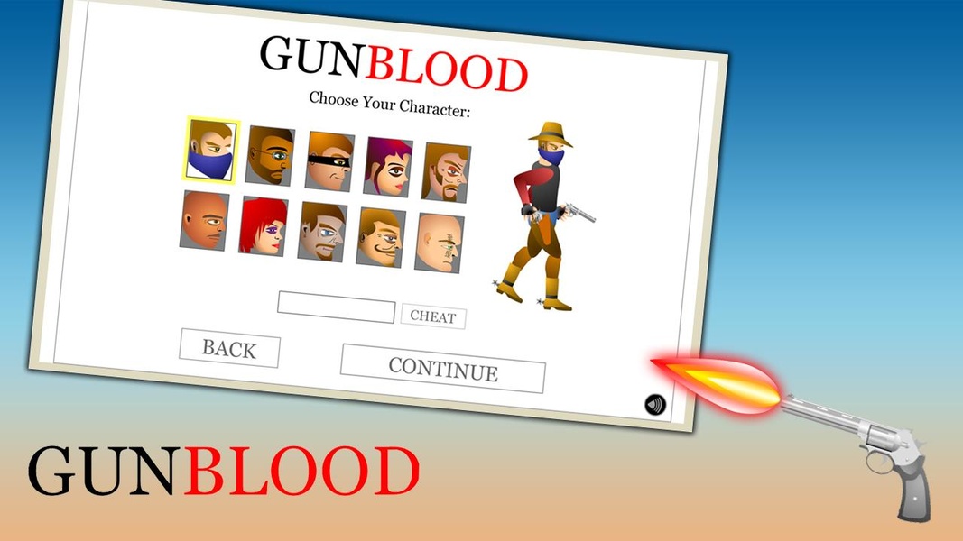 Western Cowboy Gun Blood 2 - Preview 3