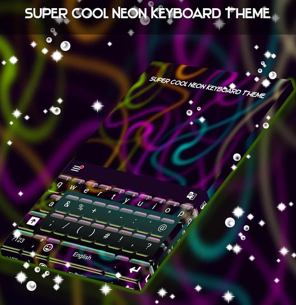 Super Cool Neon Keyboard - Preview 1