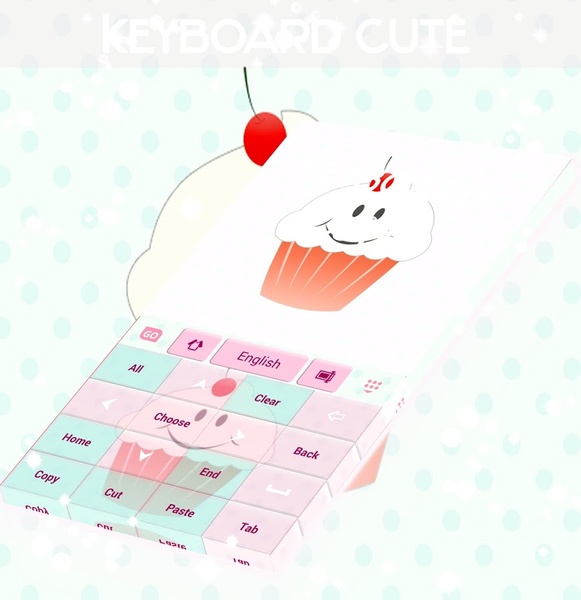 Cute Keyboard Cupcakes - Preview 1