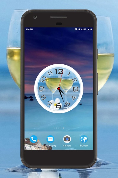 Glass Clock Live Wallpaper - Preview 2