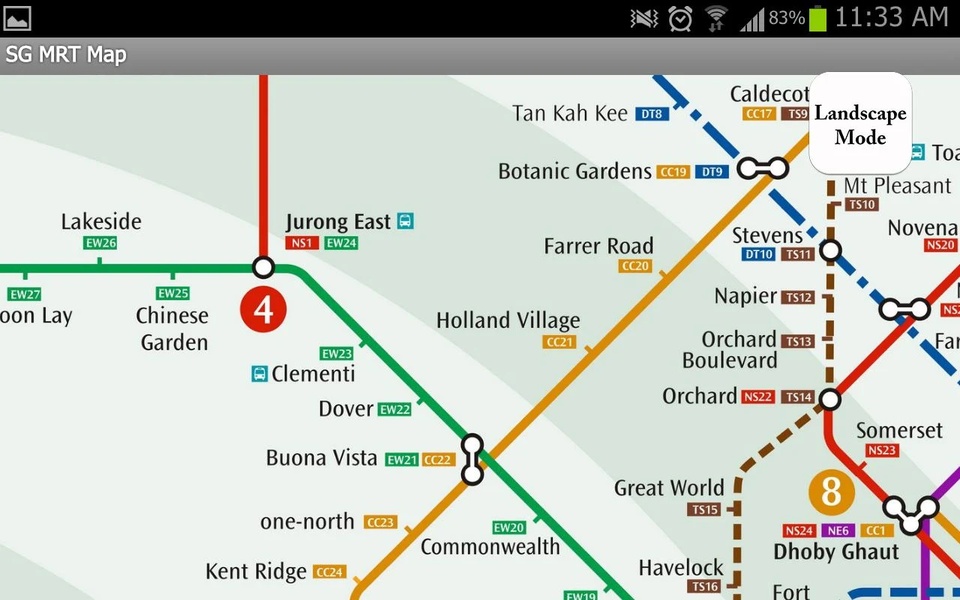 SG MRT Map - Preview 1