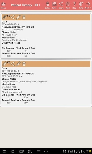 Patient Records Doctor on GO LITE - Preview 10