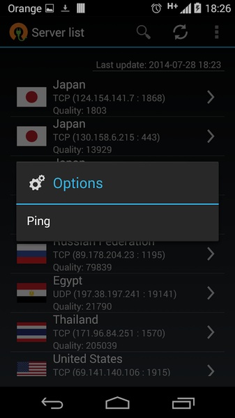 Free OpenVPN Manager - Preview 2