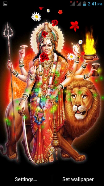 DURGA MATHA Live Wallpaper - Preview 6