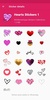 Stickers Hearts screenshot 8