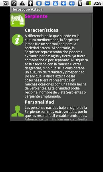 HoroscopoAztecaFree - Preview 1
