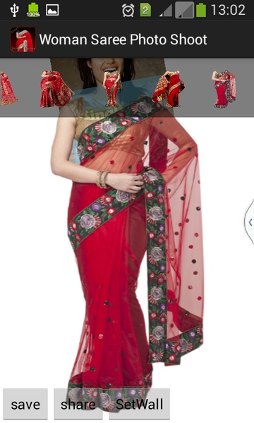 Woman Saree Photo Shoot - Preview 6