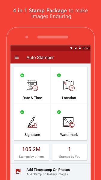 Auto Stamper: Timestamp Camera App for Photos - Preview 7
