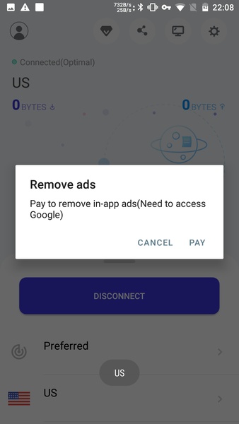 Galaxy VPN - Preview 3