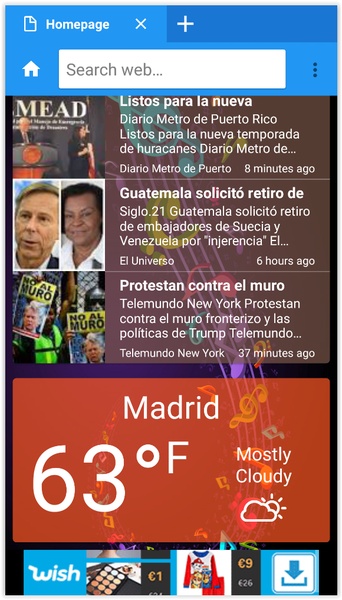 Goo Internet Browser - Preview 2