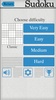 Sudoku screenshot 2