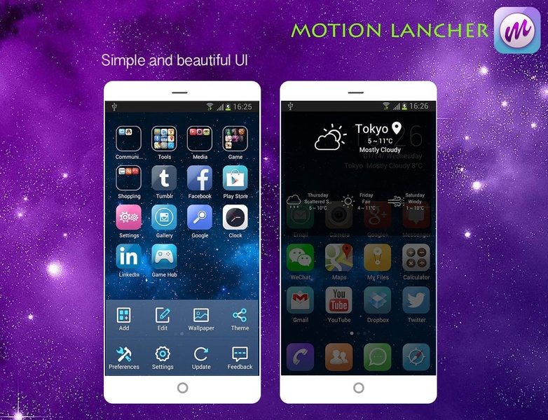 MotionLauncher - Preview 1