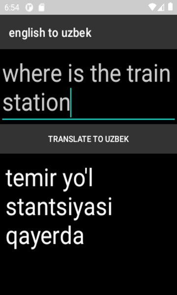 english to uzbek translator - Preview 1