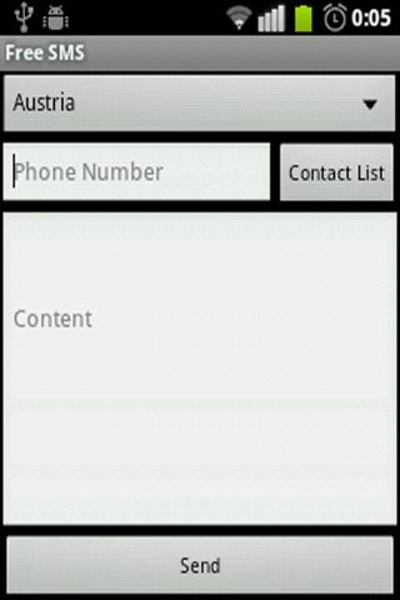 Free SMS App - Preview 2