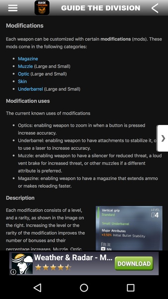 Guide for The Division - Preview 4
