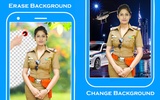 Women police suit photo editor screenshot 4