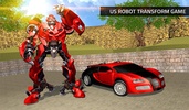US Robot Transform Car: Robot Transport Games 2018 screenshot 6
