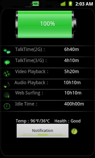 Battery Notification+Widget - Preview 3