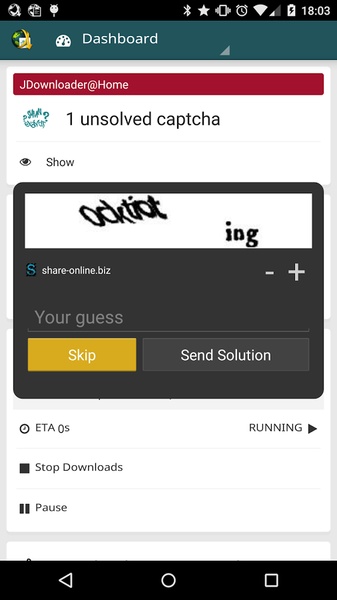 MyJDownloader - Preview 6