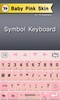 Baby Pink Skin for TS Keyboard screenshot 2