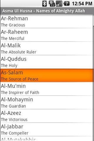 Asma ul Husna - Names of Allah - Preview 2